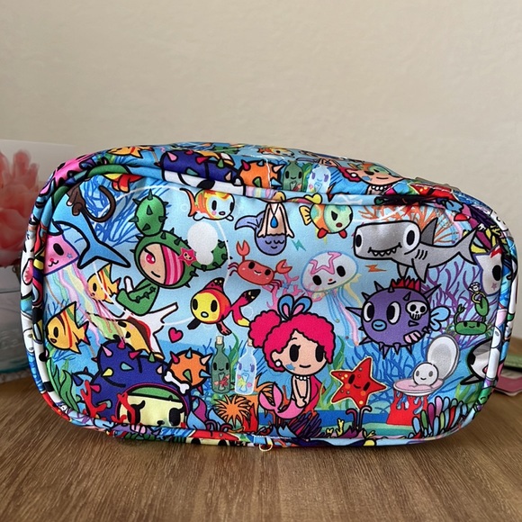 JuJuBe  Sea Amo Fuel Cell with Yellow Lining - Insulated Lunch / Bottle Bag - Picture 8 of 13